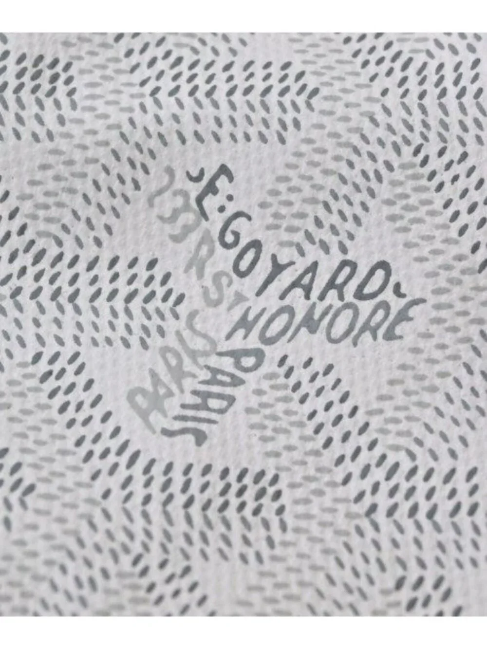 Goyard Pouch White